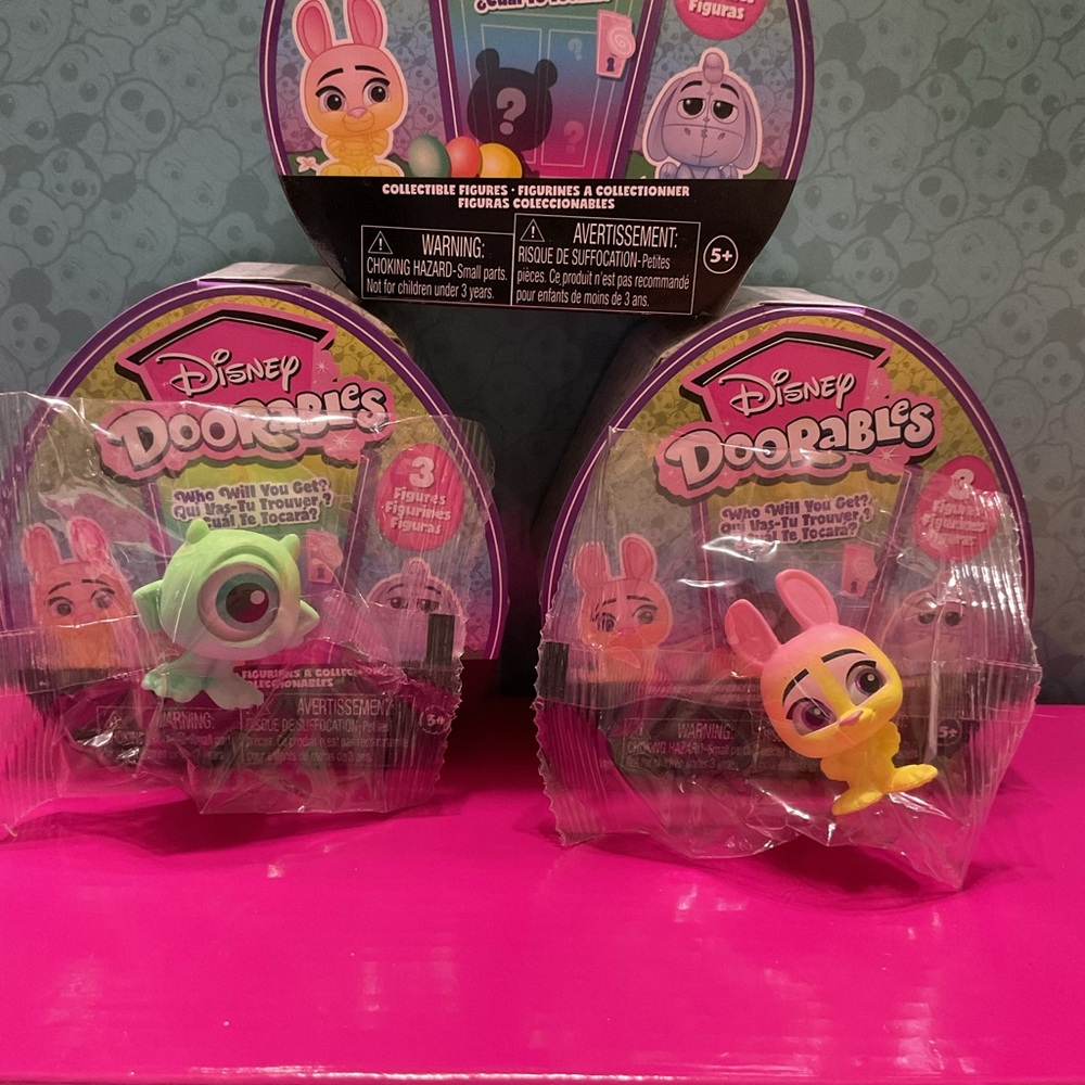 Disney DOORABLES Easter series Judy Hopps Mike Wazowski New 2025